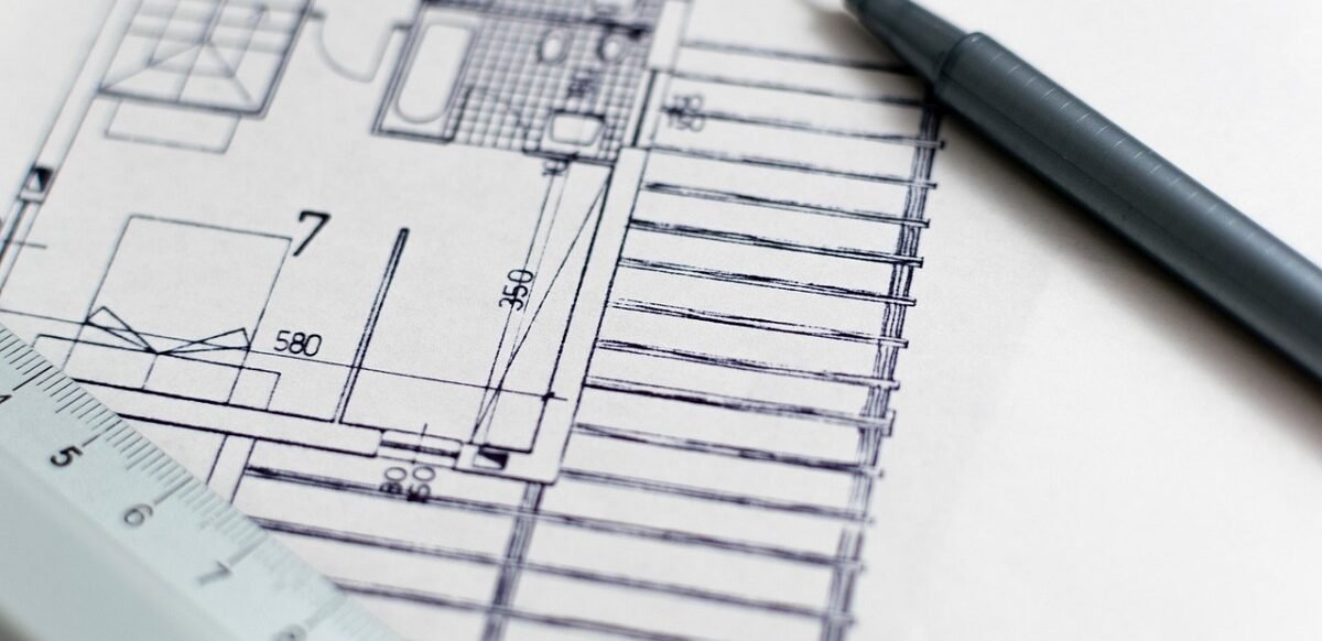 Ilustrasi floor plan. Simak apa itu Gross Floor Area (GFA), Rentable Floor Area (RFA), Semi-Gross Floor Area (SGFA), dan Net Floor Area (NFA). (Foto: Pixabay/3844328)