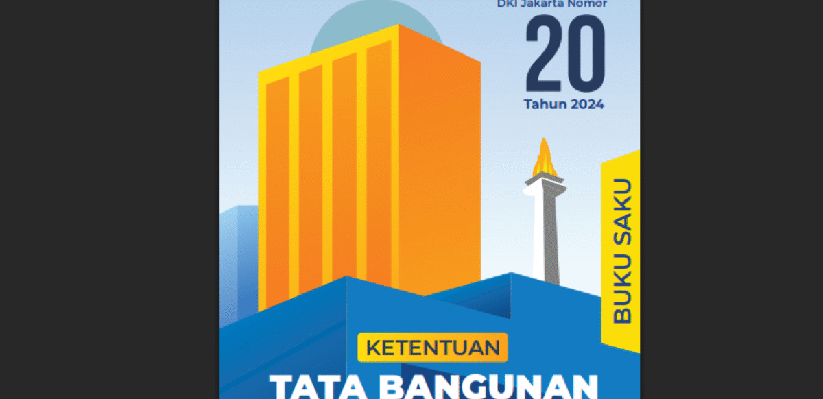 Aturan tinggi bangunan R1 di DKI dan ketentuan GSB Jakarta, lengkap dengan batas ketinggian, zonasi R1, serta aturan jarak bangunan. (https://dcktrp.jakarta.go.id/)